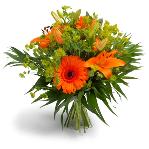 Oranje boeket
