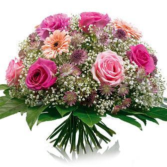 Bouquet romantique rose