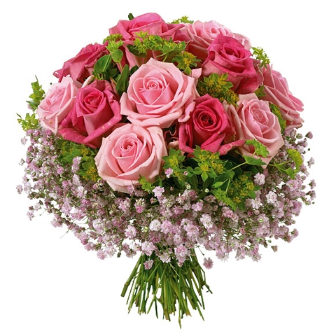 Bouquet romantique rose